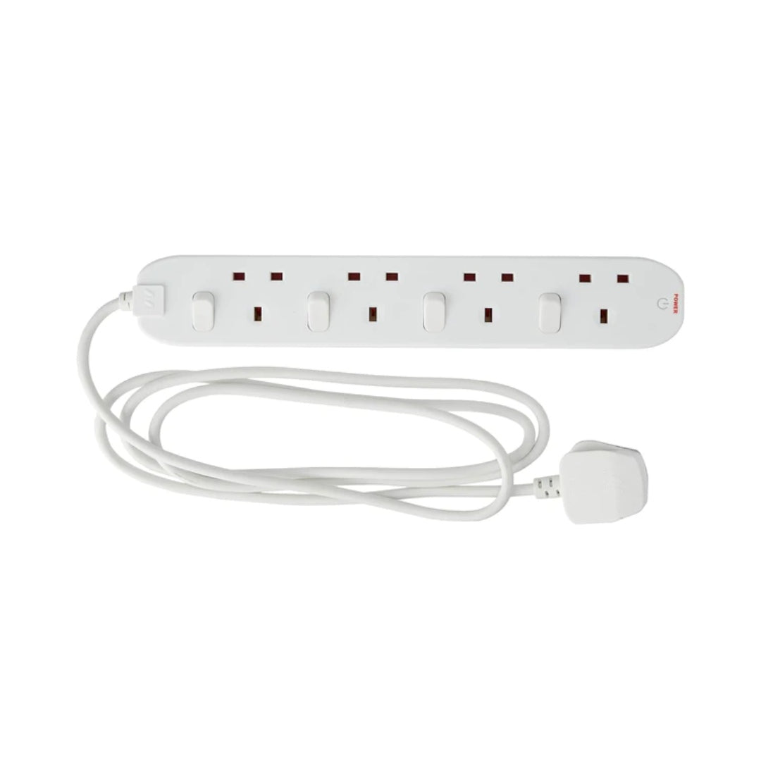 MasterPlug Switched Power Extension 4 way